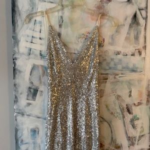 Sequined gown